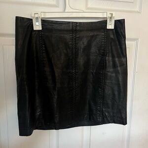 Black free people skirt size 10